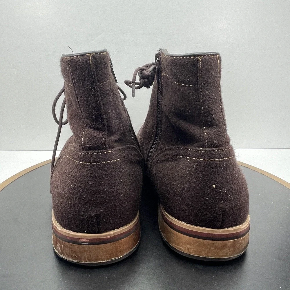 Giorgio Brutini Ankle Boots Men Size 11 Cap Toe Brown Casual Heritage
